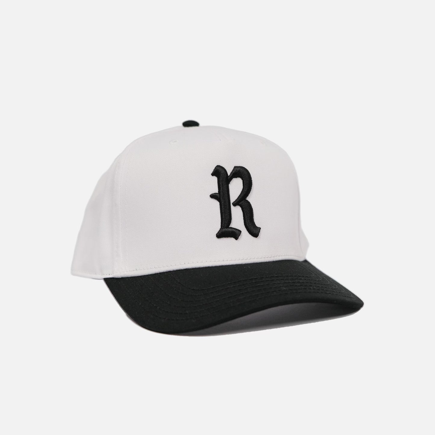 Staple Black & White Snapback