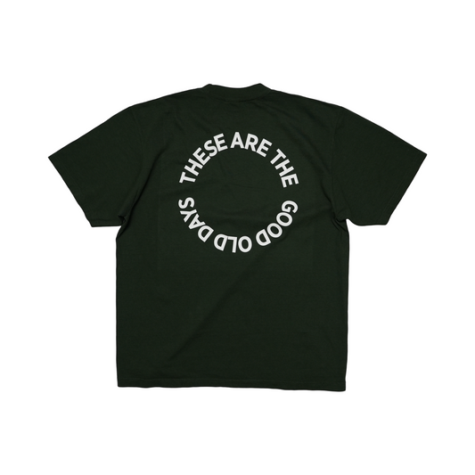 Vintage Forest Green Heavyweight Tee