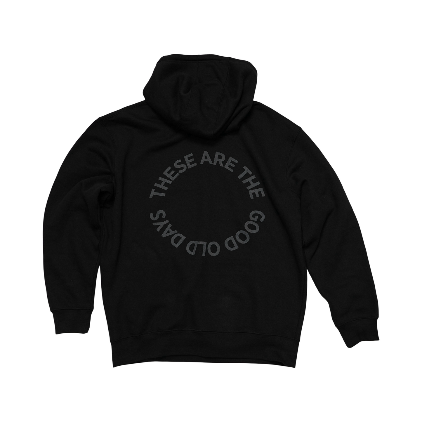 Premium Black & Smoke Hoodie