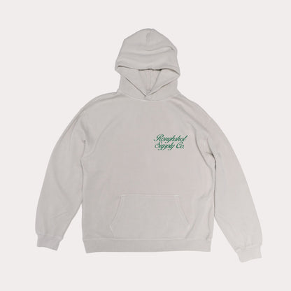 Cooridinate Hoodie Off White & Green