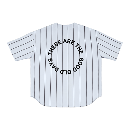 Pinstripe Good Old Days Baseball Jersey